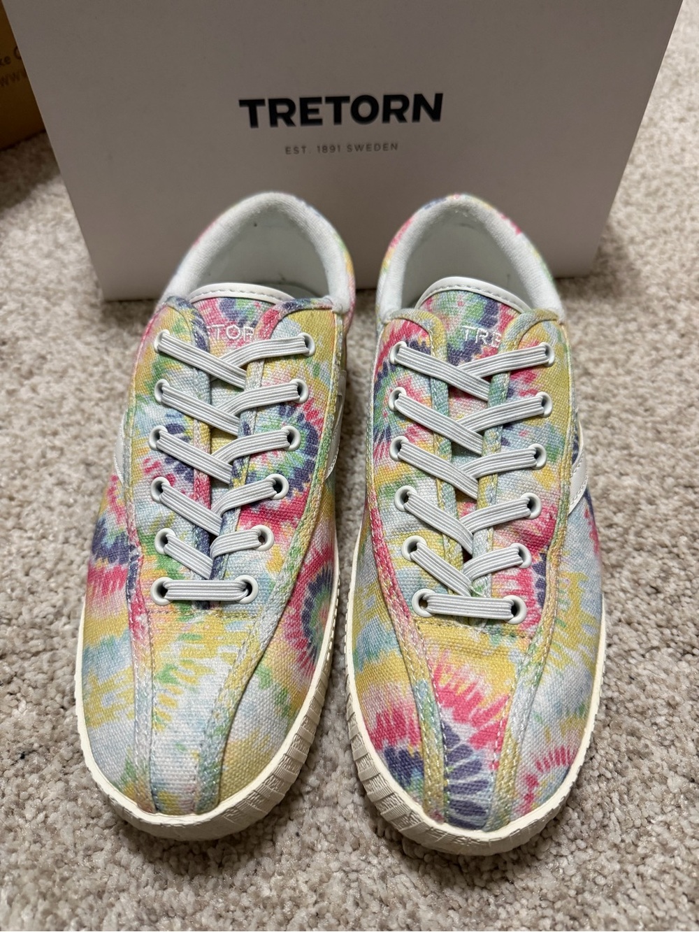 Tretorn Women’s Tie-Dye Canvas Sneakers